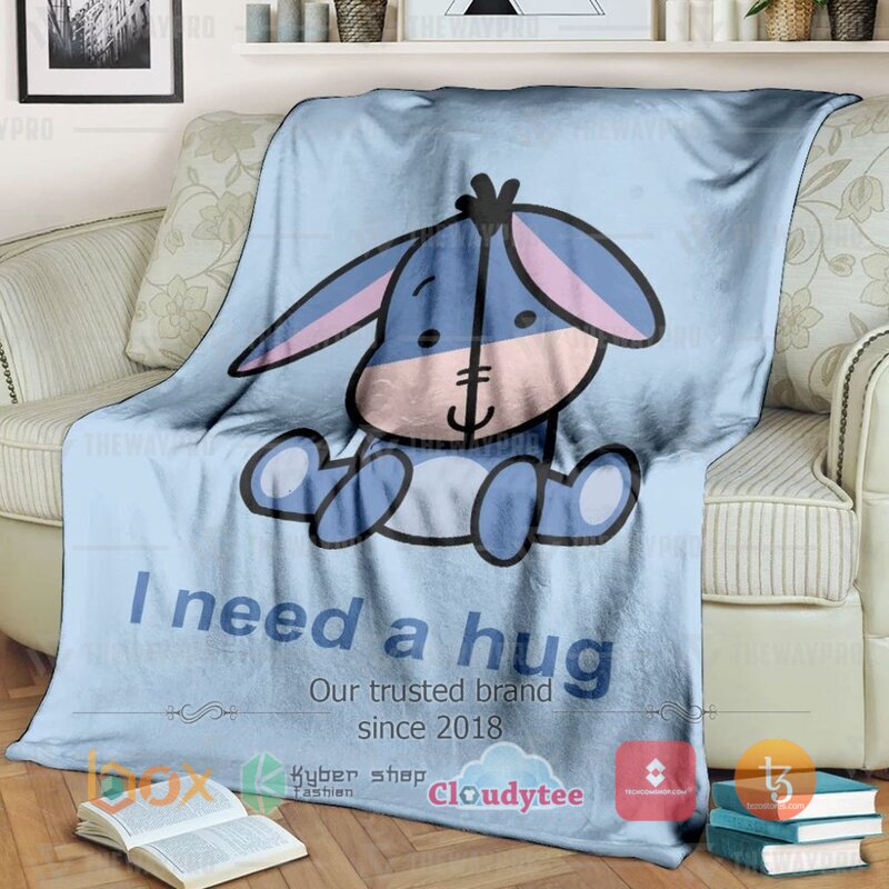 Eeyore I need a hug Blanket