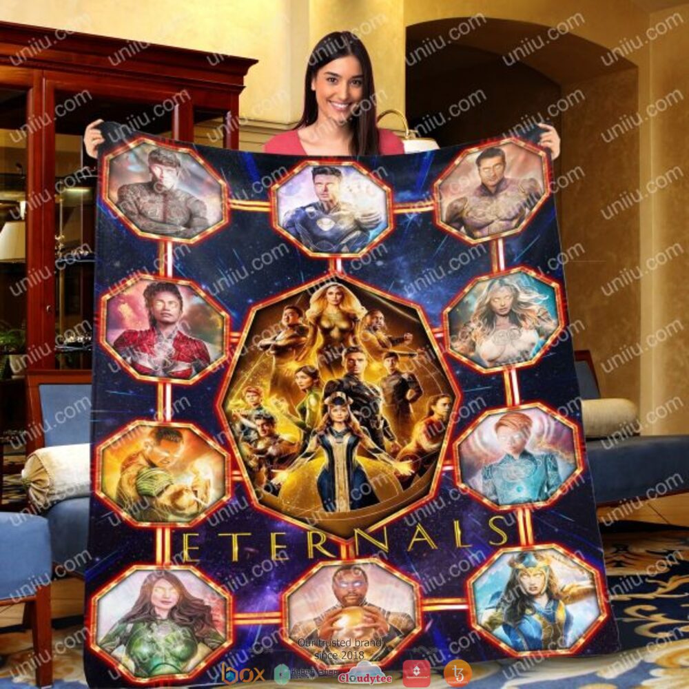 Eternals Blanket Super Hero Blanket