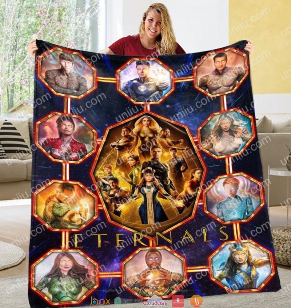Eternals Super Hero soft blanket 2 Eternals Blanket Super Hero Blanket 1