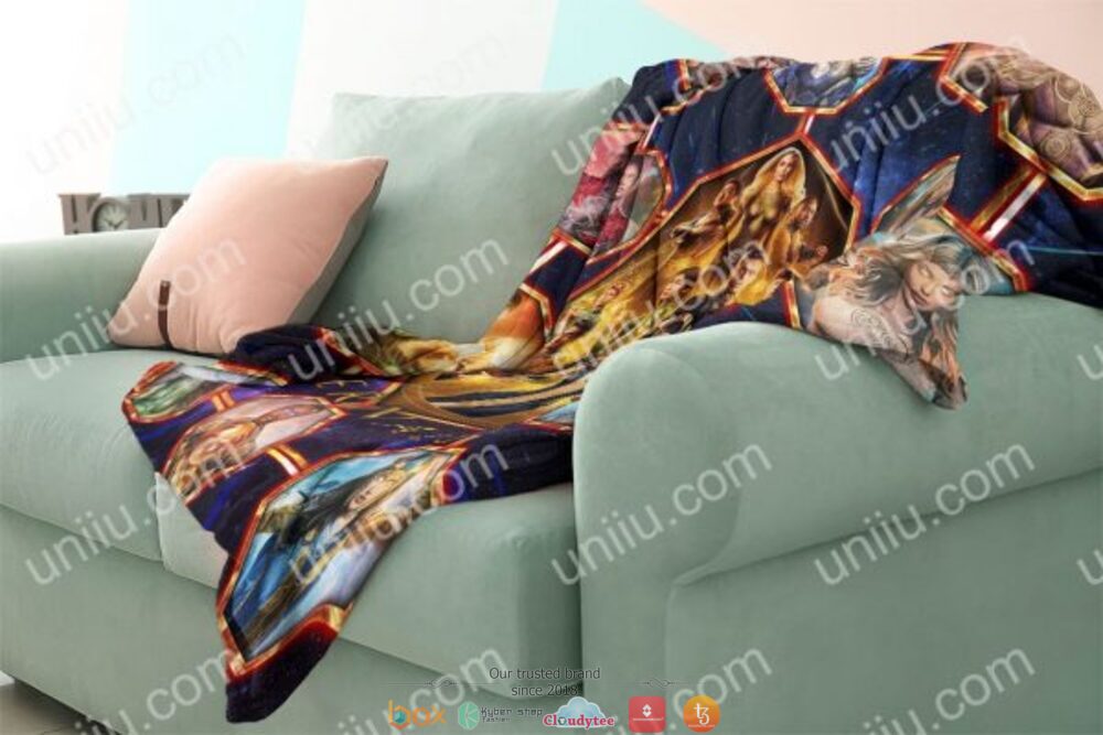 Eternals Super Hero soft blanket 3 Eternals Blanket Super Hero Blanket 1 2