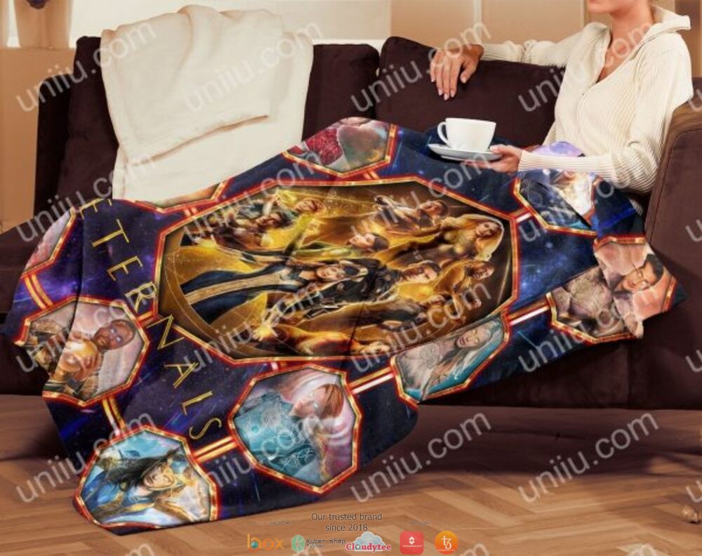 Eternals Super Hero soft blanket 4 Eternals Blanket Super Hero Blanket 1 2 3
