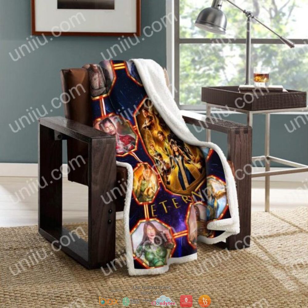 Eternals Super Hero soft blanket 5 Eternals Blanket Super Hero Blanket 1 2 3 4