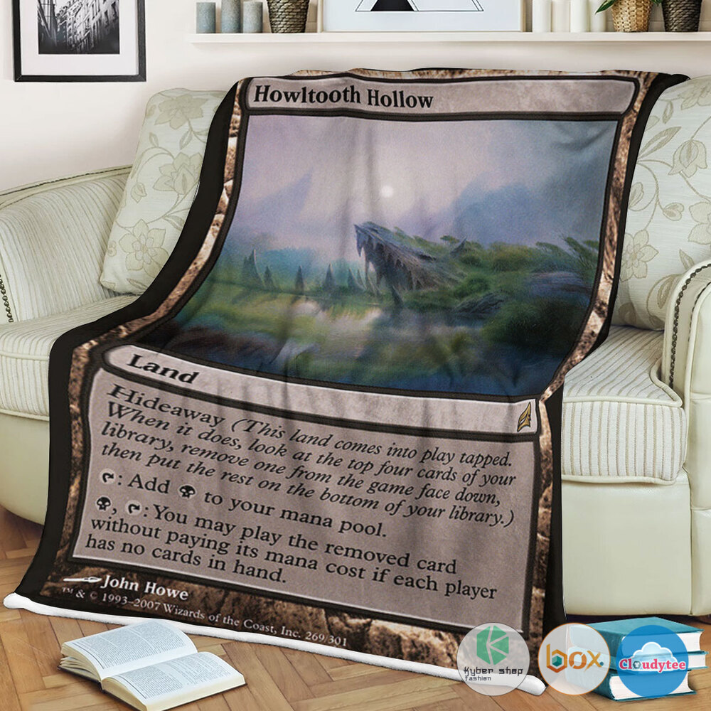 Fleece Blanket Lrw 269 Howltooth Hollow
