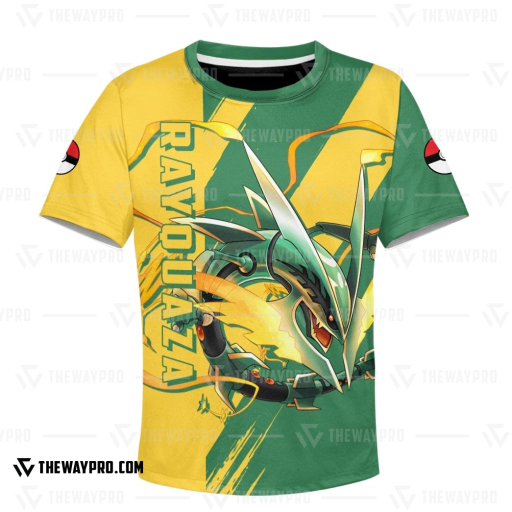 Rayquaza Kid Pokemon 3d Hoodie 3 Front tshirt 1c329618 c5ff 41f1 a801 b99bc10da4ed