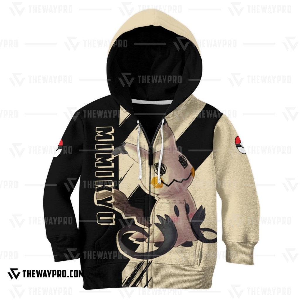 Mimikyu Kid Pokemon 3d Hoodie 4 Front ziphoodie 2a86571b 1a3e 45e2 b50b 847be3cd5396