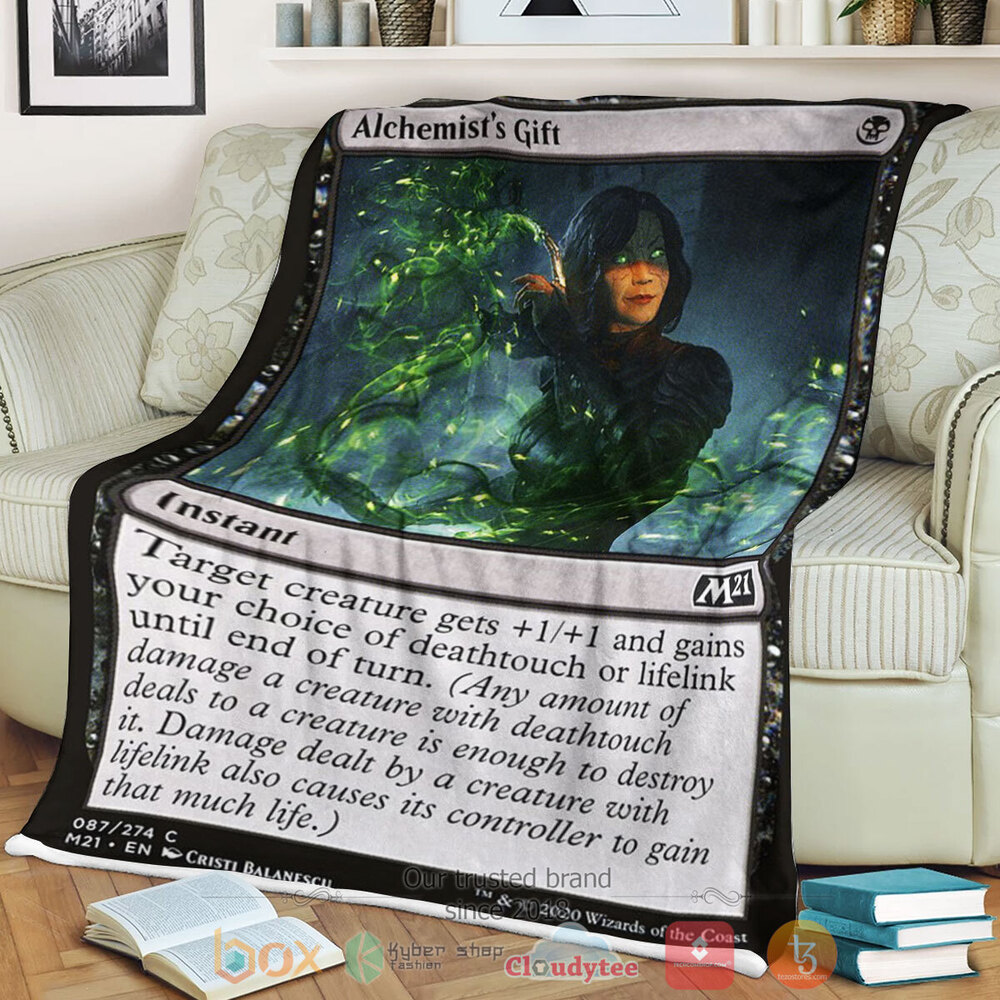 Game MTG Alchemist S Gift Fleece Blanket