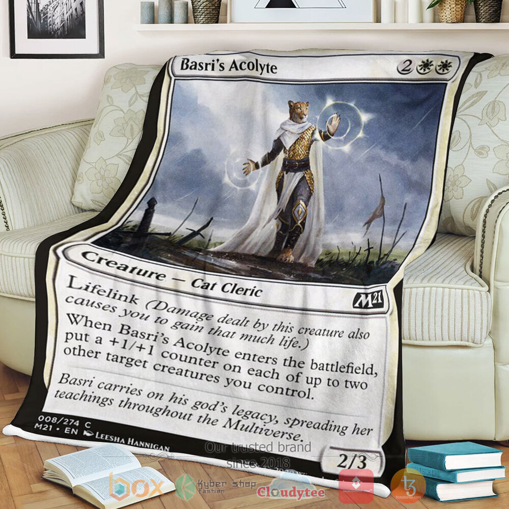 Game MTG Basri S Acolyte Fleece Blanket