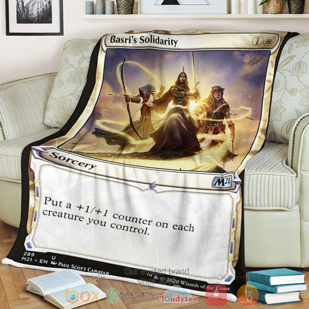 Game MTG Basri S Solidarity Fleece Blanket