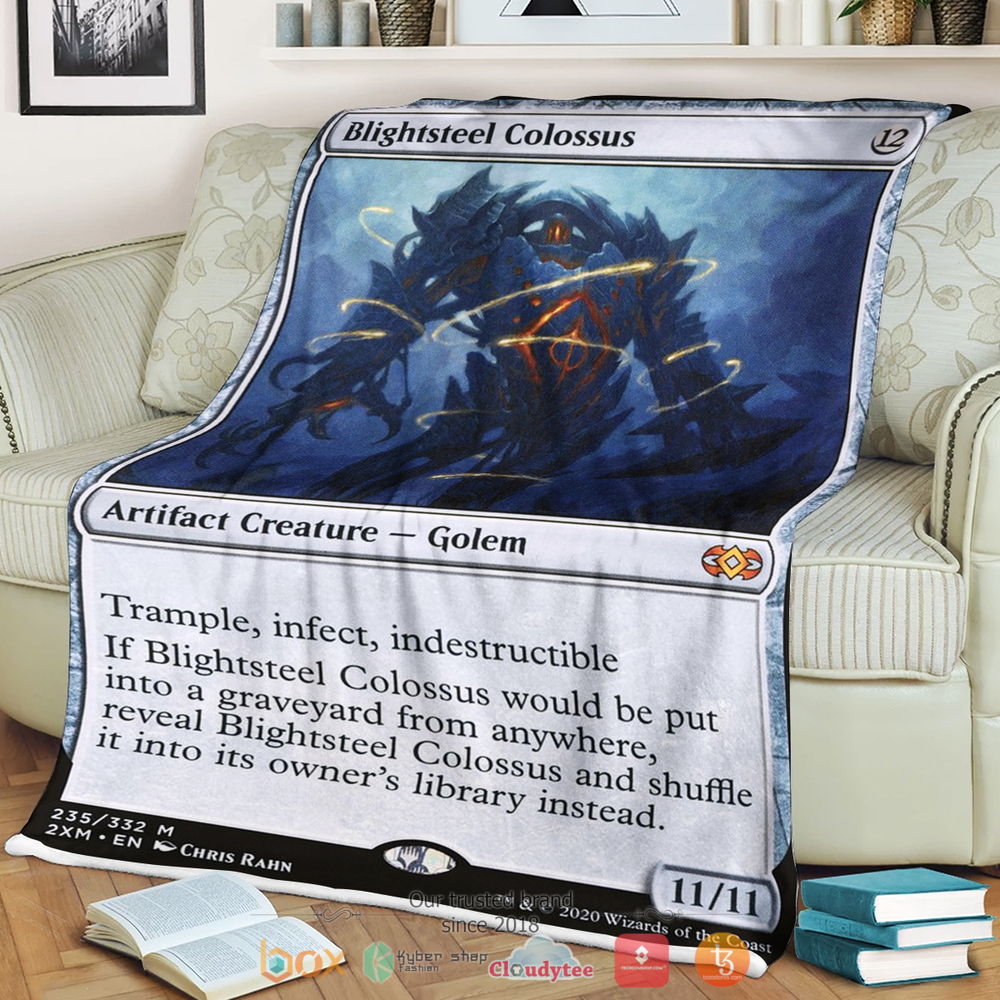 Game MTG Blightsteel Colossus Blanket