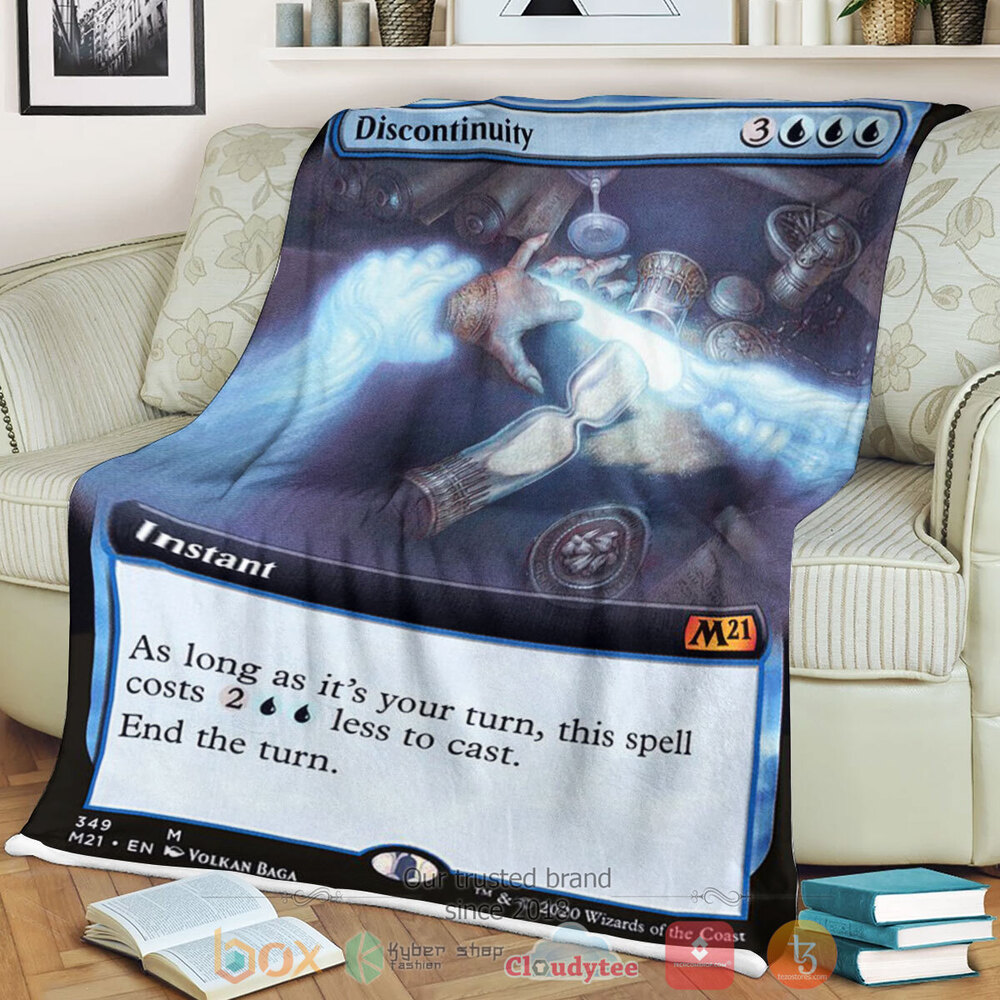 Game MTG Discontinuity Fleece Blanket
