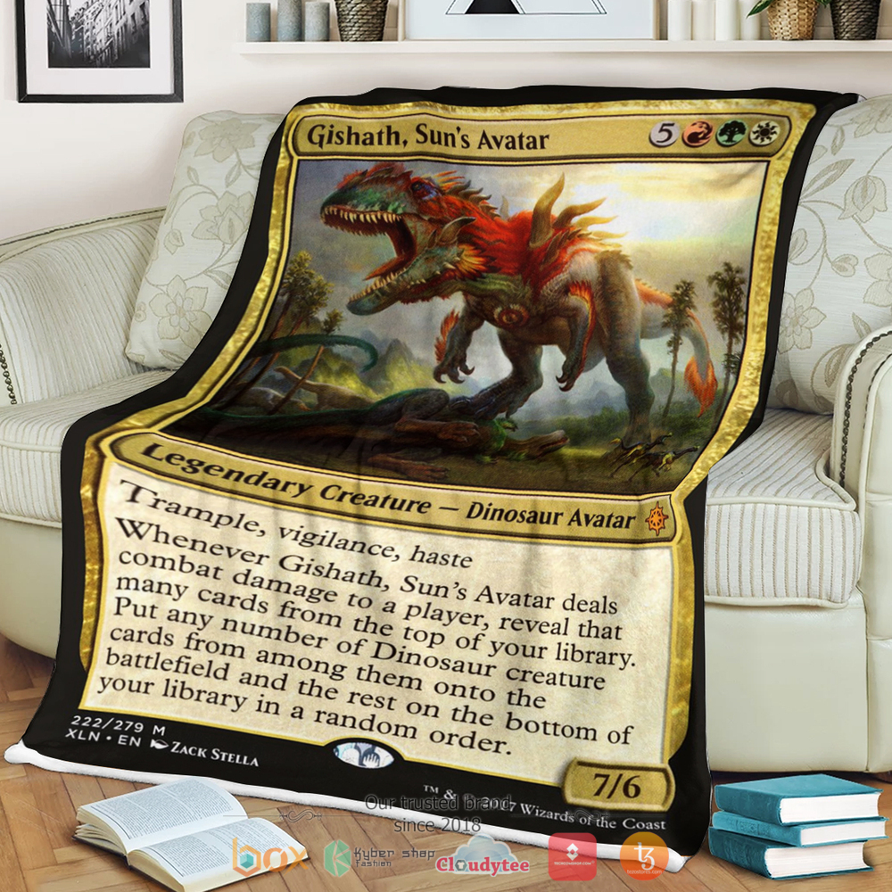 Game MTG Gishath Suns Avatar Blanket