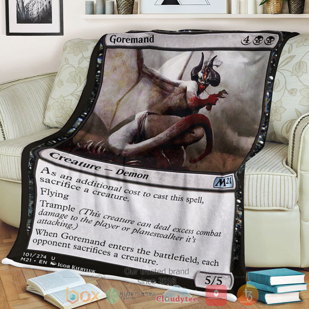Game MTG Goremand Fleece Blanket