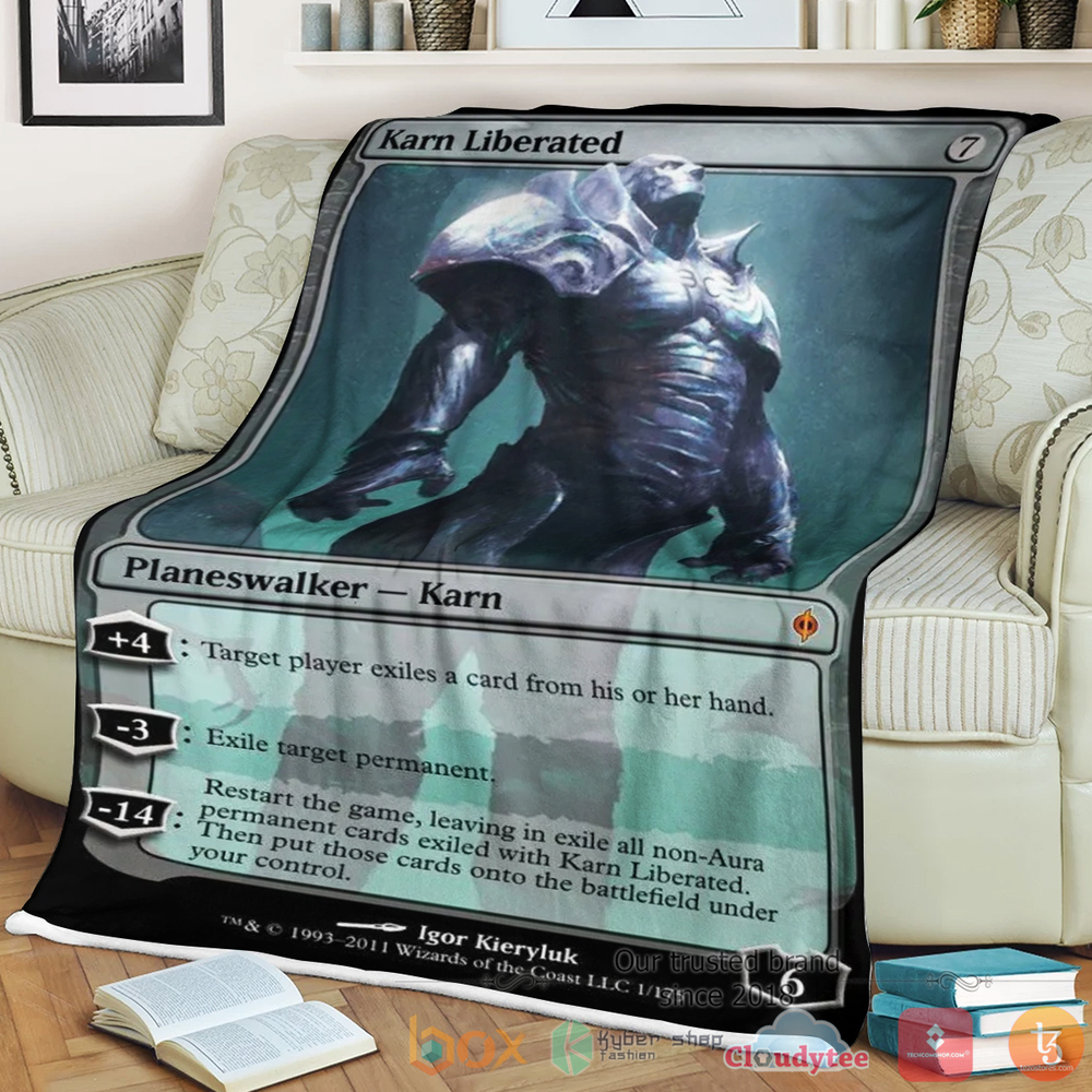 Game MTG Karn Liberated Blanket