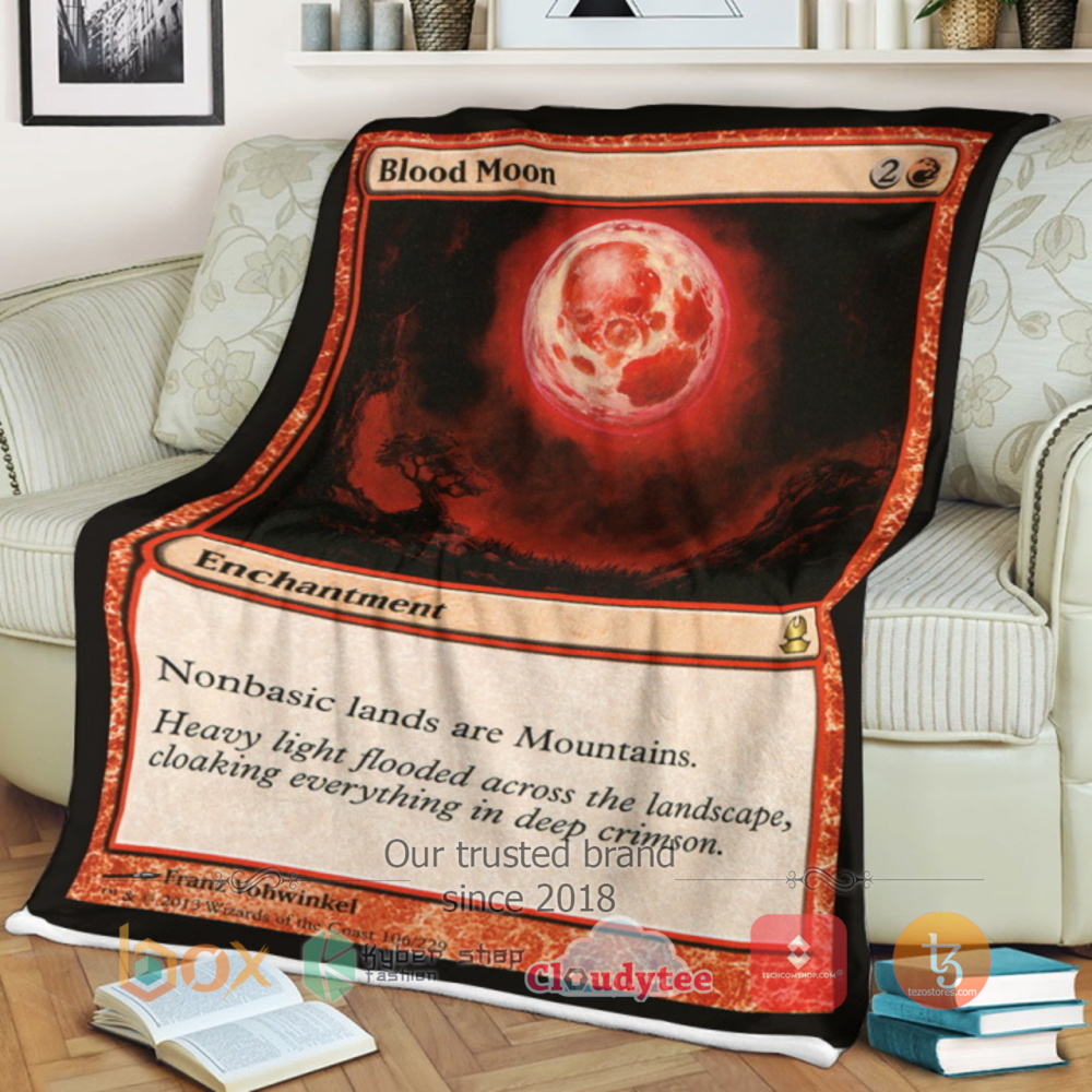 Game MTG Masters 25 Blood Moon Blanket