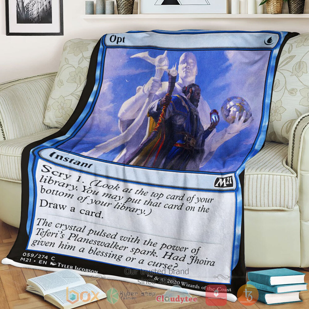 Game MTG Opt Fleece Blanket