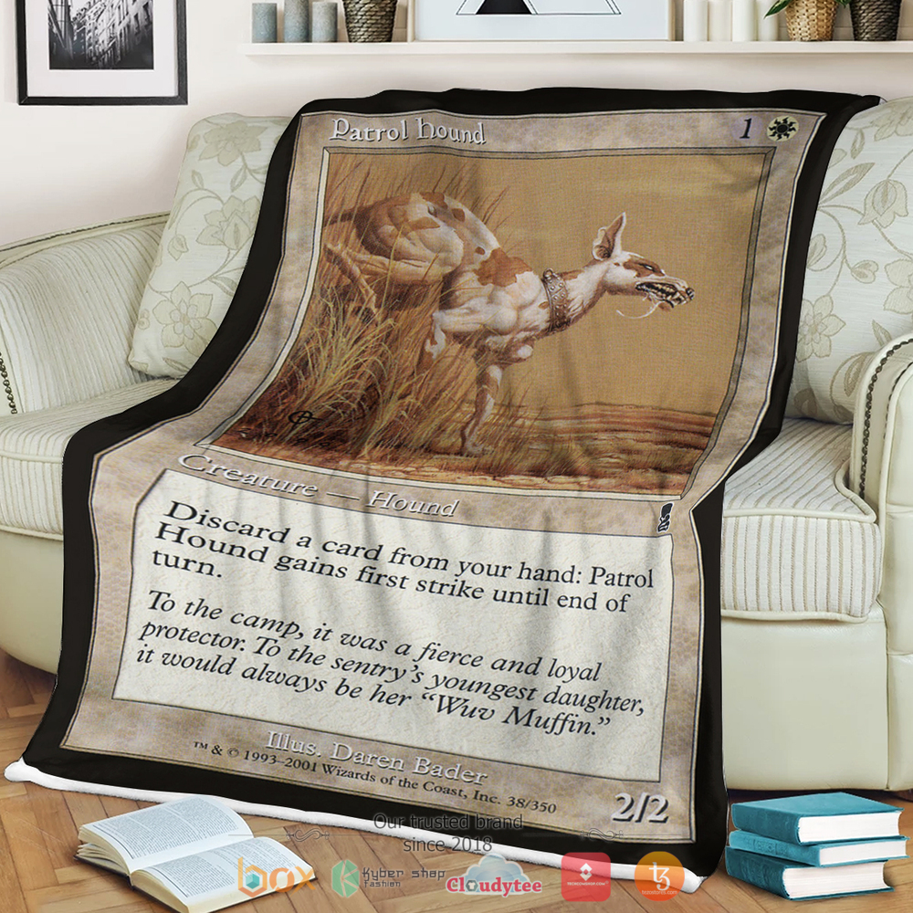 Game MTG Patrol Hound Blanket