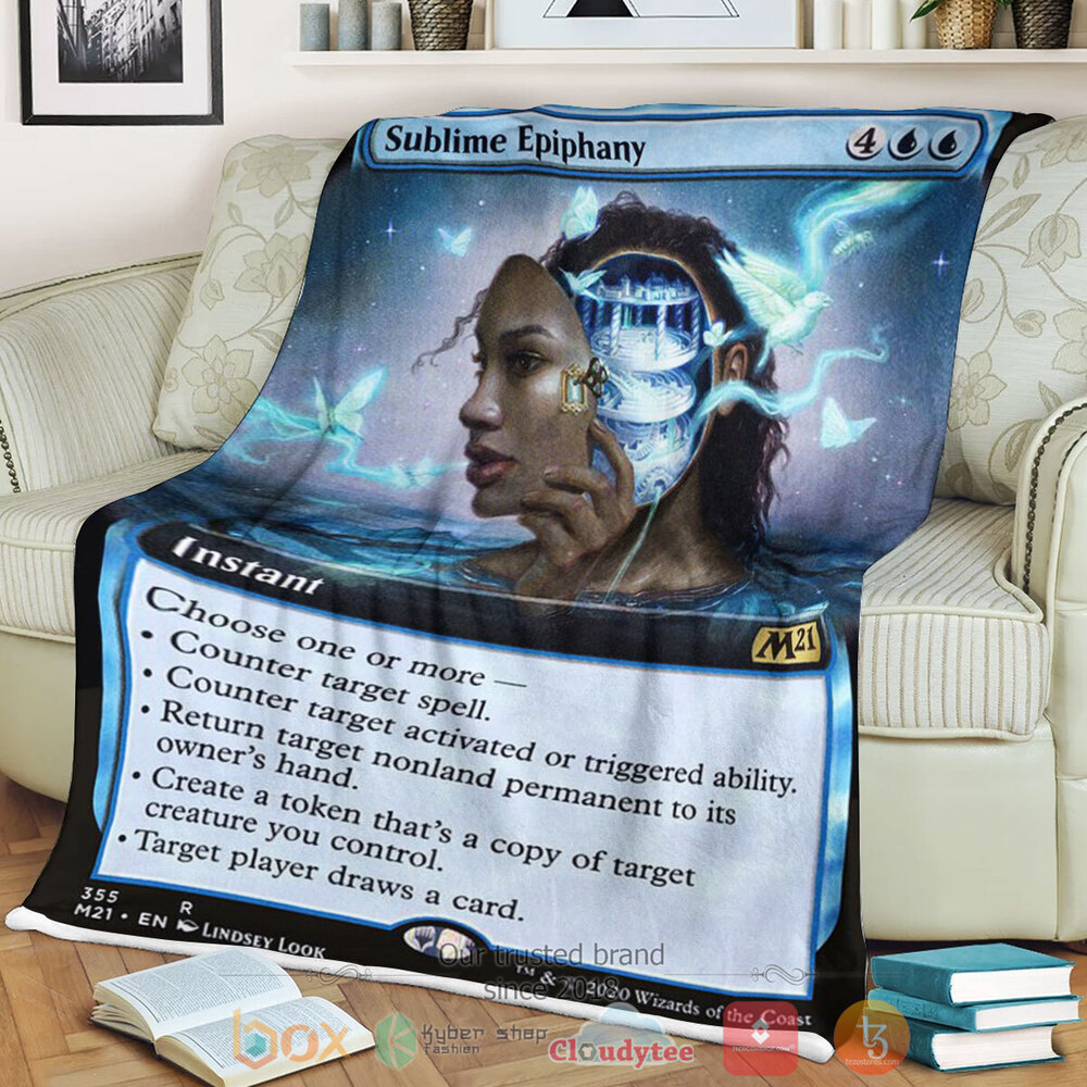 Game MTG Sublime Epiphany Fleece Blanket