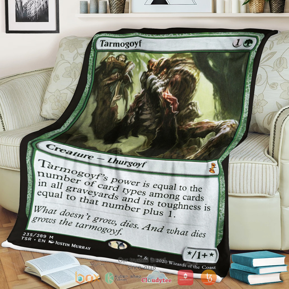 Game MTG Tarmogoyf Blanket