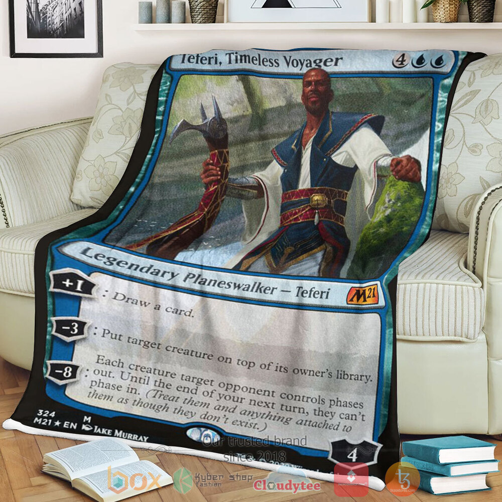Game MTG Teferi Timeless Voyager Fleece Blanket