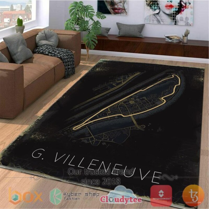 Gilles Villeneuve Rug