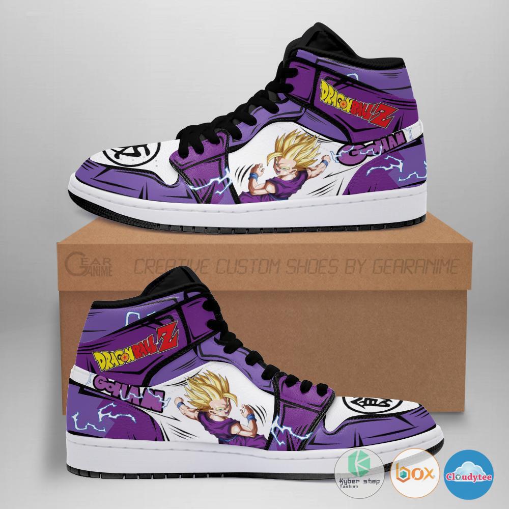 Gohan Dragon Ball Air Jordan High Top Shoes