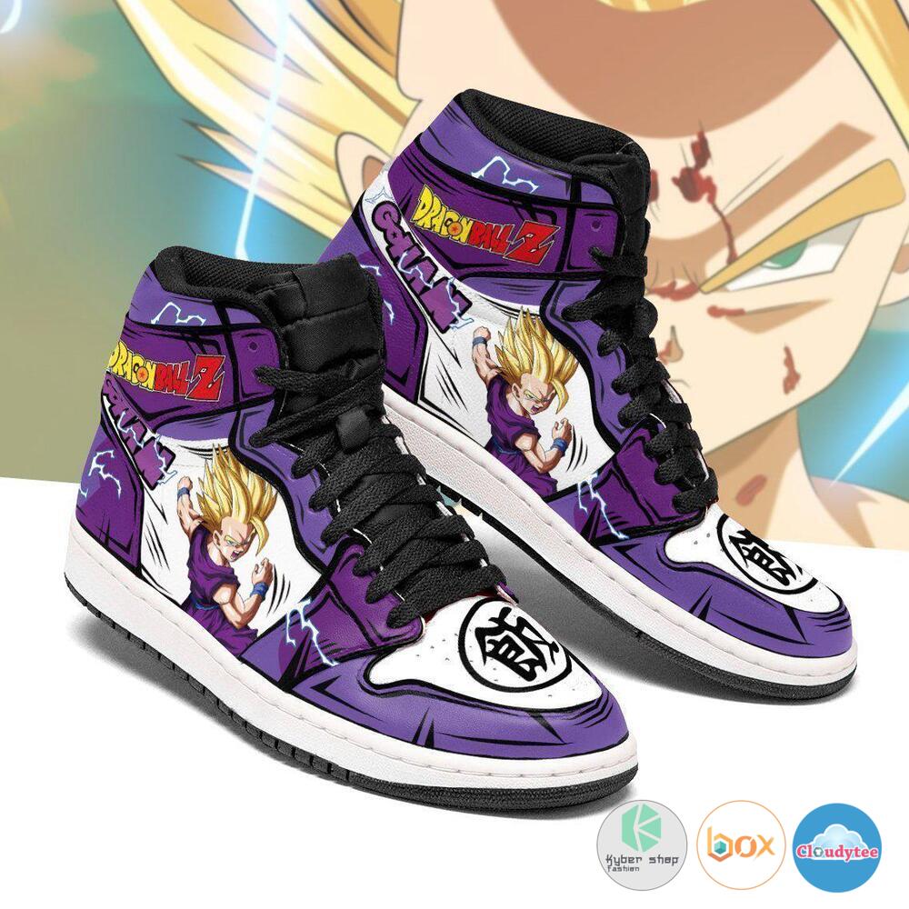 Gohan Dragon Ball Air Jordan High Top Shoes 2 Gohan Dragon Ball Air Jordan High Top Shoes 1