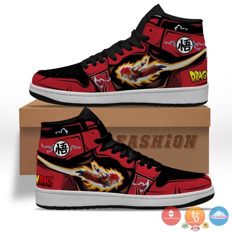 Goku Dragon Ball Z Air Jordan high top sneaker 2 Goku Dragon Ball Z Air Jordan high top Shoes 1