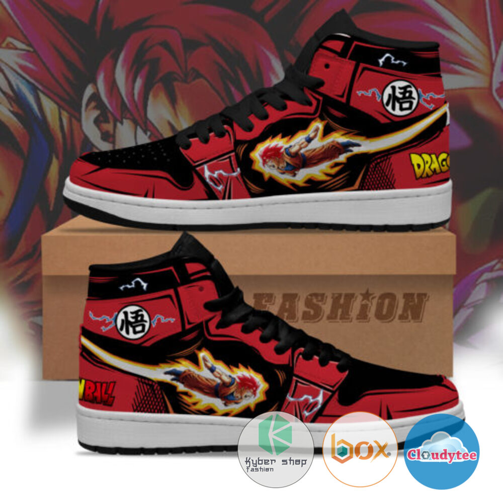 Goku God Air Jordan High top shoes