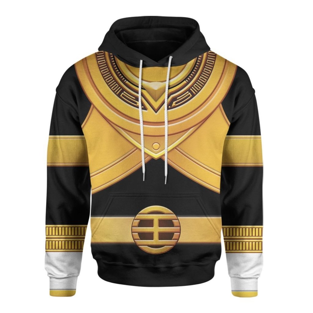 Gold Power Rangers Zeo 3D All Over Printed Hoodie