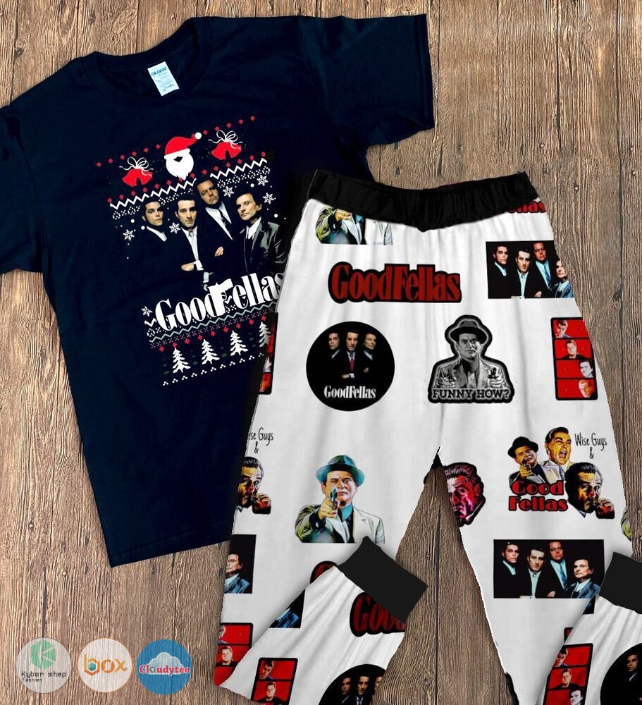 Goodfellas Christmas short sleeves Pajamas Set