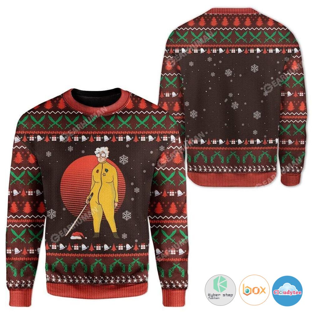 Grandma Claus Christmas Sweater 3 Grandma Claus Christmas Sweater 1 2