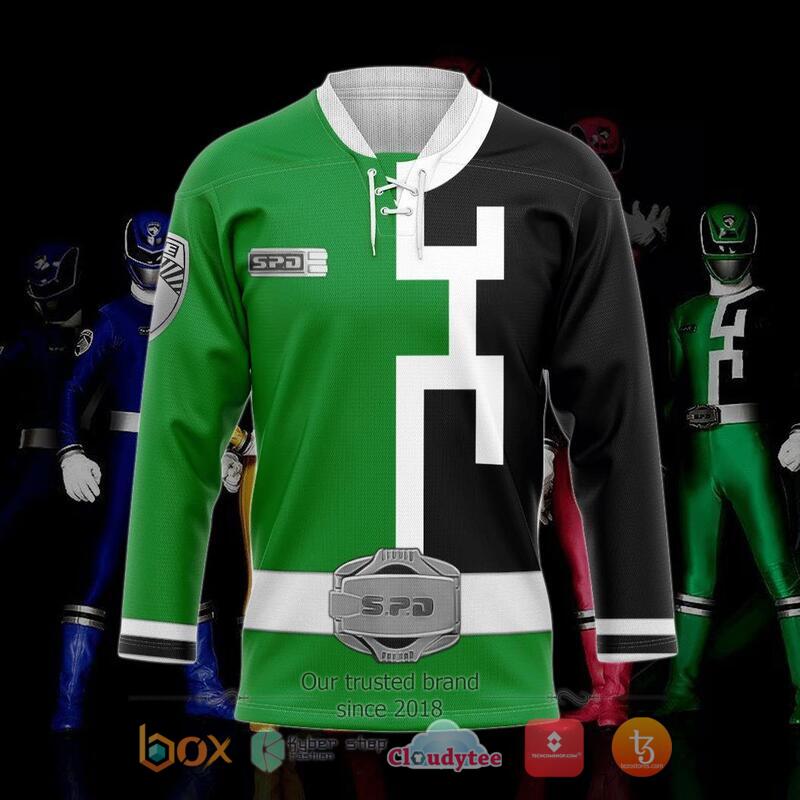Green Ranger SPD Hockey Jersey 3 Green Ranger SPD Hockey Jersey 1 2