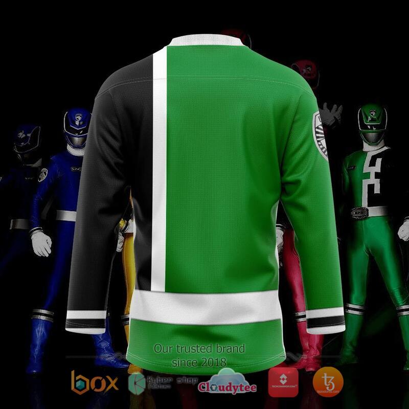Green Ranger SPD Hockey Jersey 4 Green Ranger SPD Hockey Jersey 1 2 3