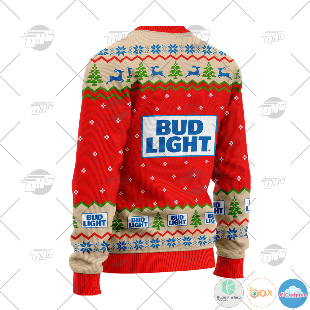 Bud Light Beer Grinch I Will Drink Here I Will Drink Everywhere ugly Christmas sweater 3 Grinch I Will Drink Here Or There I Will Drink Everywhere Bud Light Beer Christmas Sweater 1 2