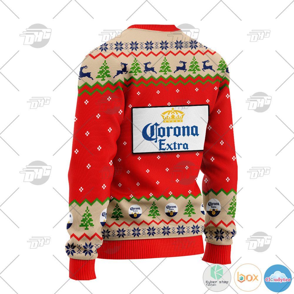 Corona Extra Beer Grinch I Will Drink Here I Will Drink Everywhere ugly Christmas sweater 3 Grinch I Will Drink Here Or There I Will Drink Everywhere Corona Extra Beer Christmas Sweater 1 2