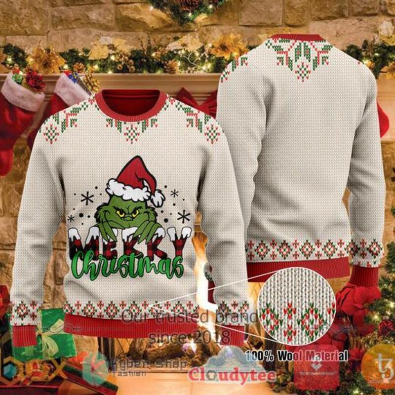 Grinch Merry Christmas Sweater