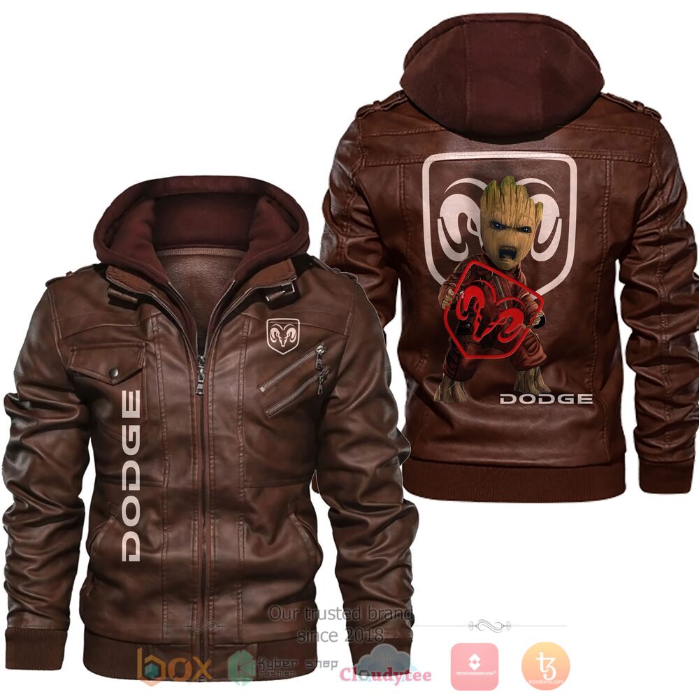 Groot Dodge Leather Jacket 2 Groot Dodge Leather Jacket 1