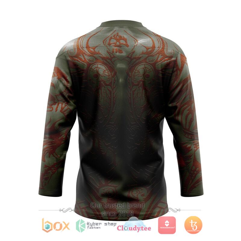 Guardians Of The Galaxy Drax The Destroyer Hockey Jersey 2 Guardians Of The Galaxy Drax The Destroyer Hockey Jersey 1