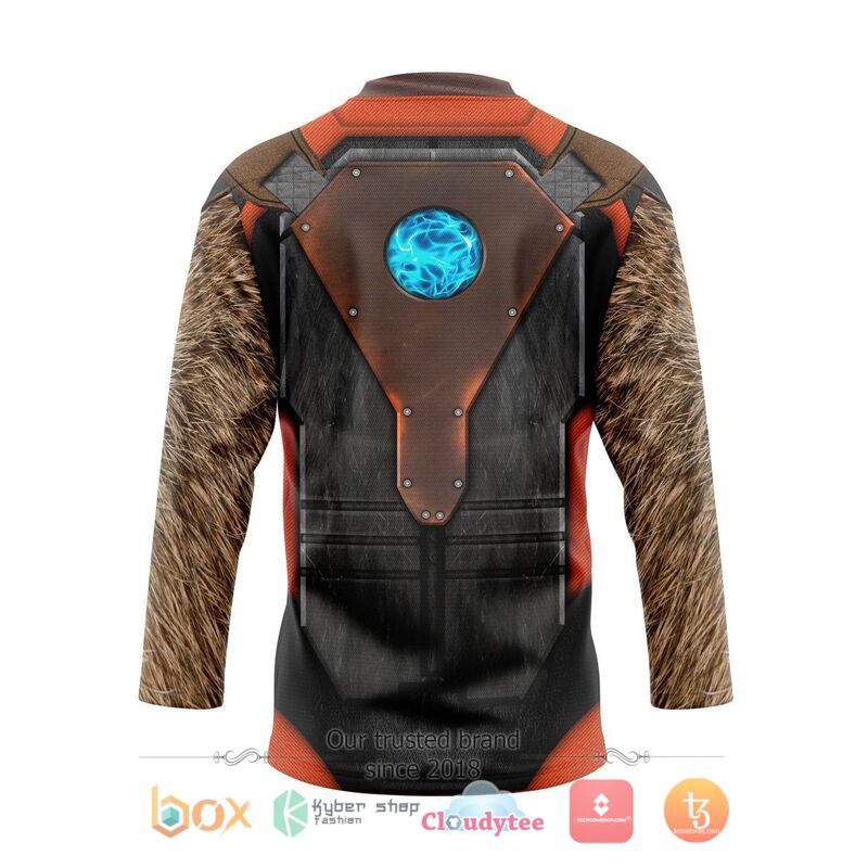 Guardians Of The Galaxy Rocket Raccoon Hockey Jersey 2 Guardians Of The Galaxy Rocket Raccoon Hockey Jersey 1