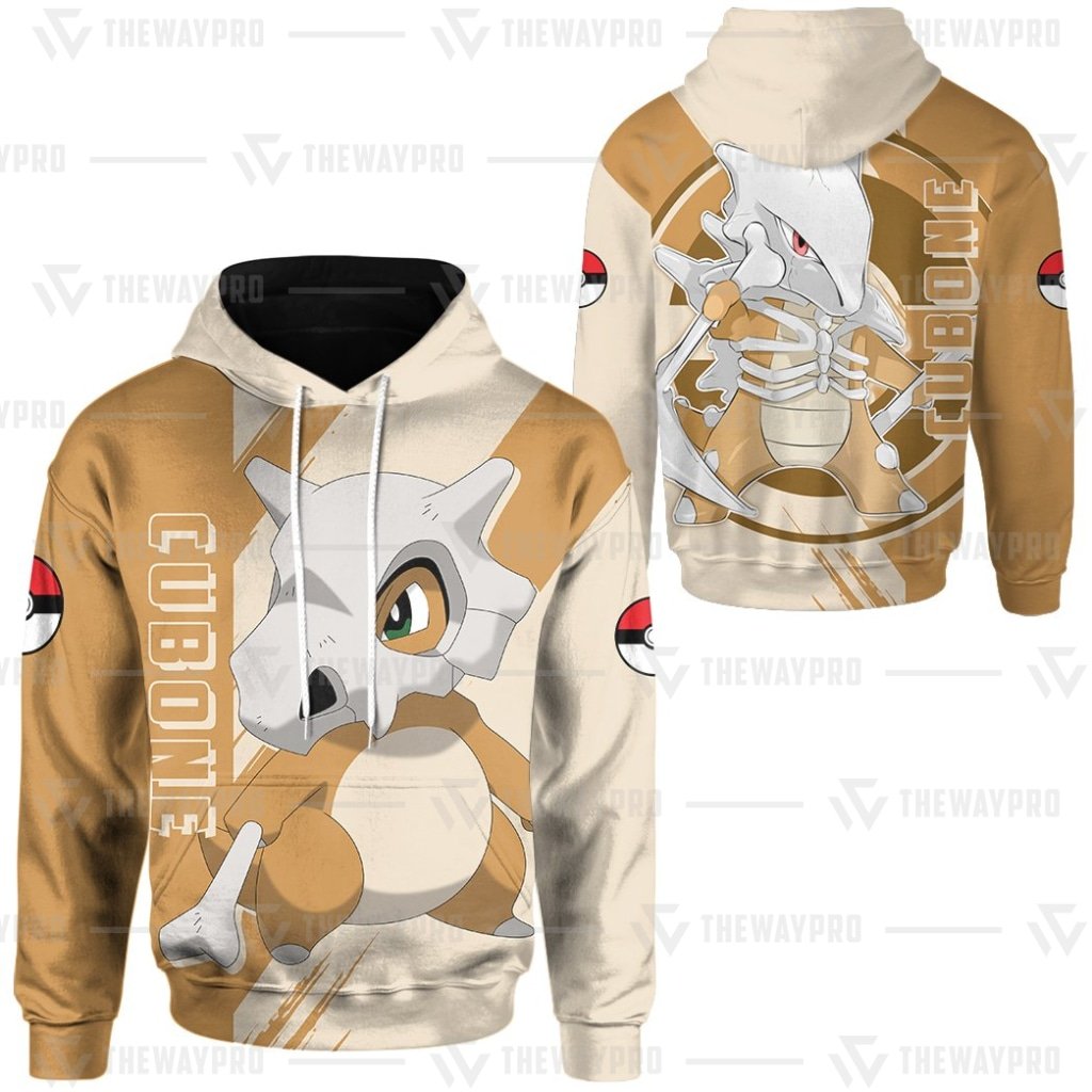 HOT Anime Pocket Monsters Cubone 3D Hoodie