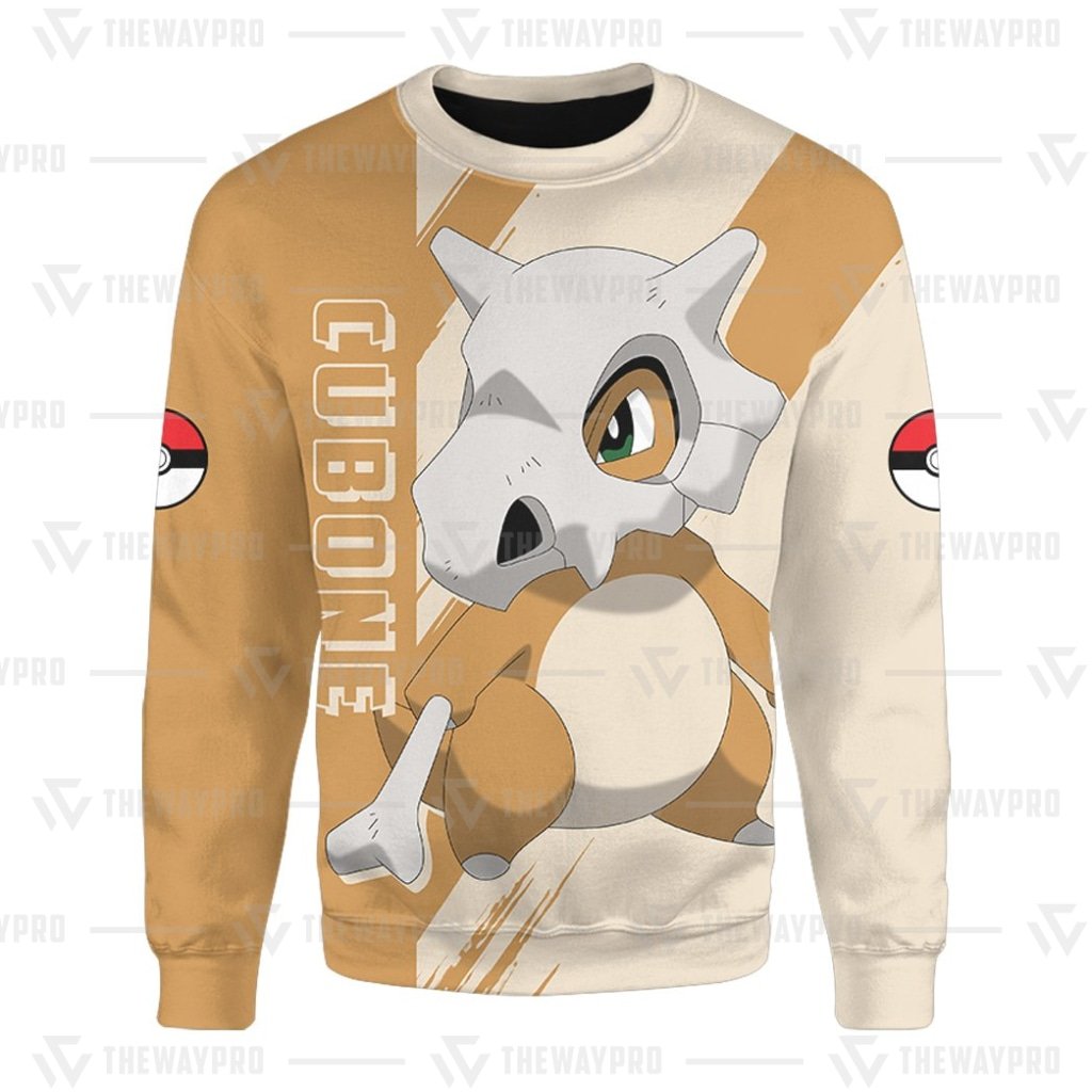 HOT Anime Pocket Monsters Cubone Merry Christmas Sweater