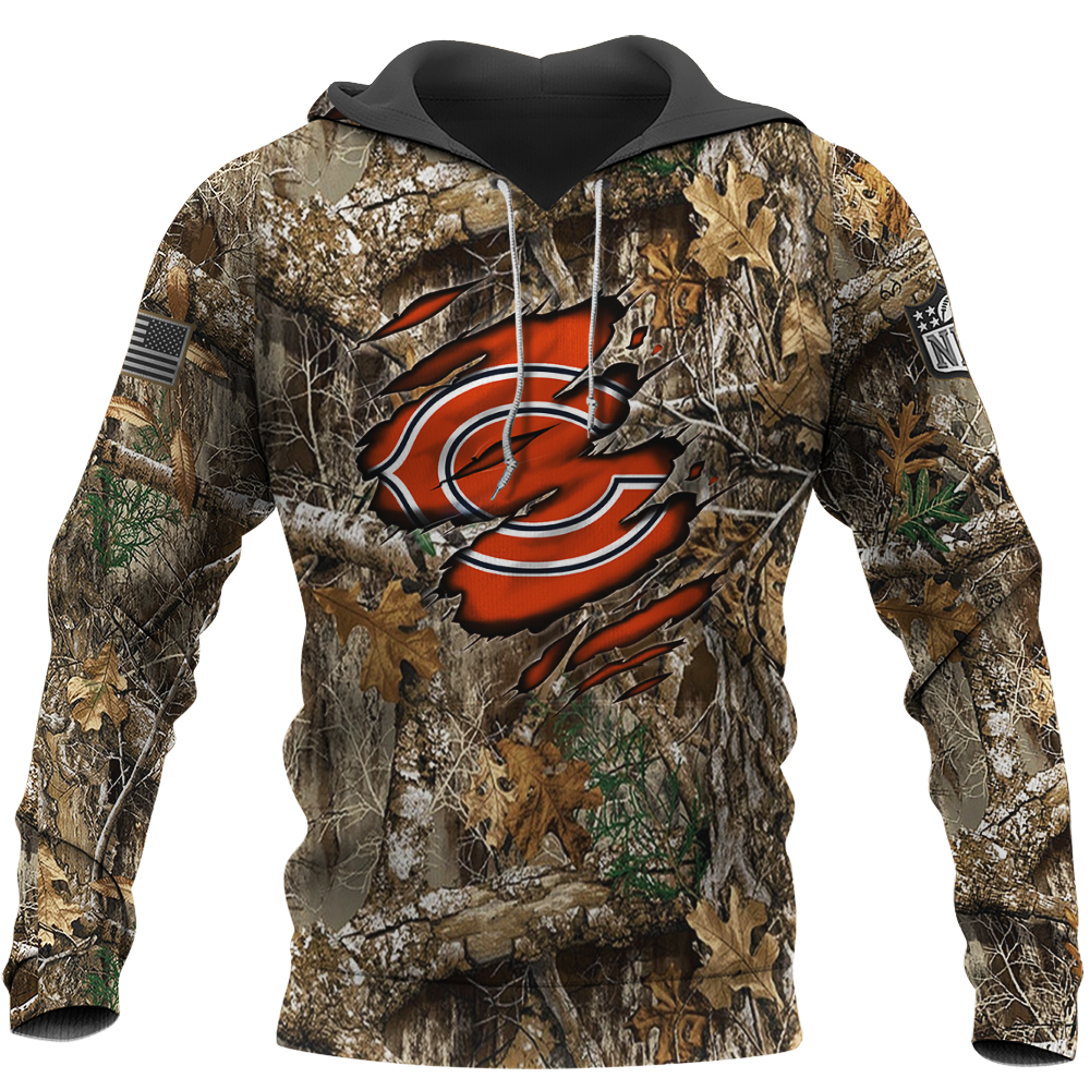 NFL Chicago Bears 3d shirt, hoodie 3 HOT Chicago Bears NFL shirt hoodie 1 2