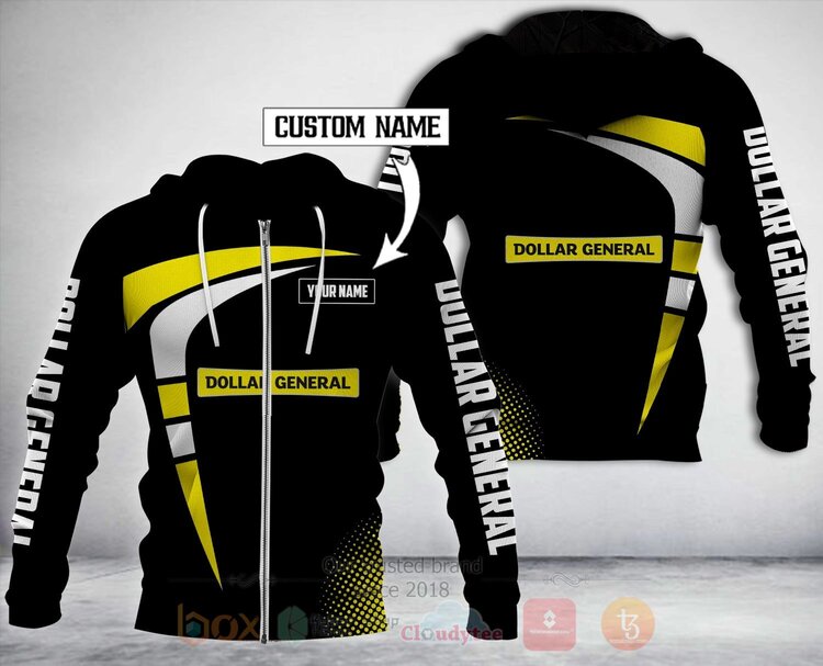 HOT Dollar General Personalized Custom 3D Zip Hoodie Hoodie