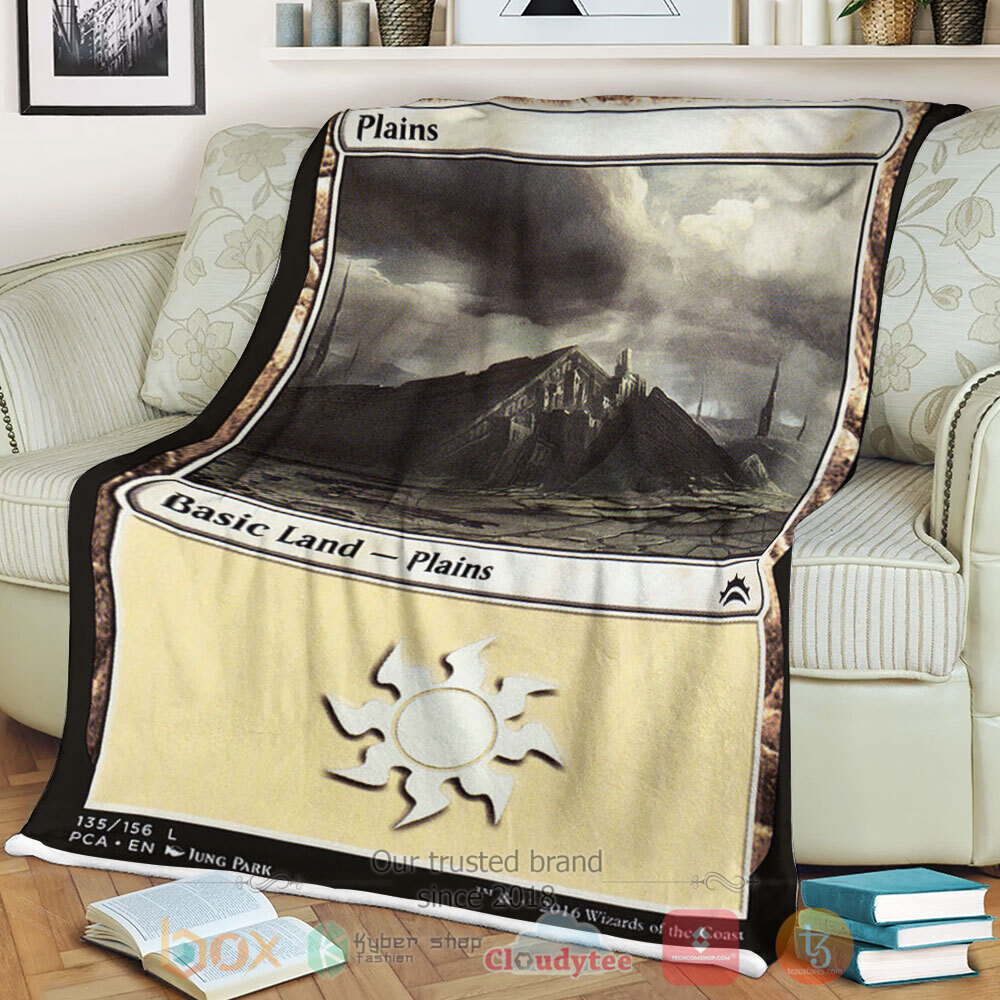 HOT Game Magic The Gathering 135 Plains Blanket