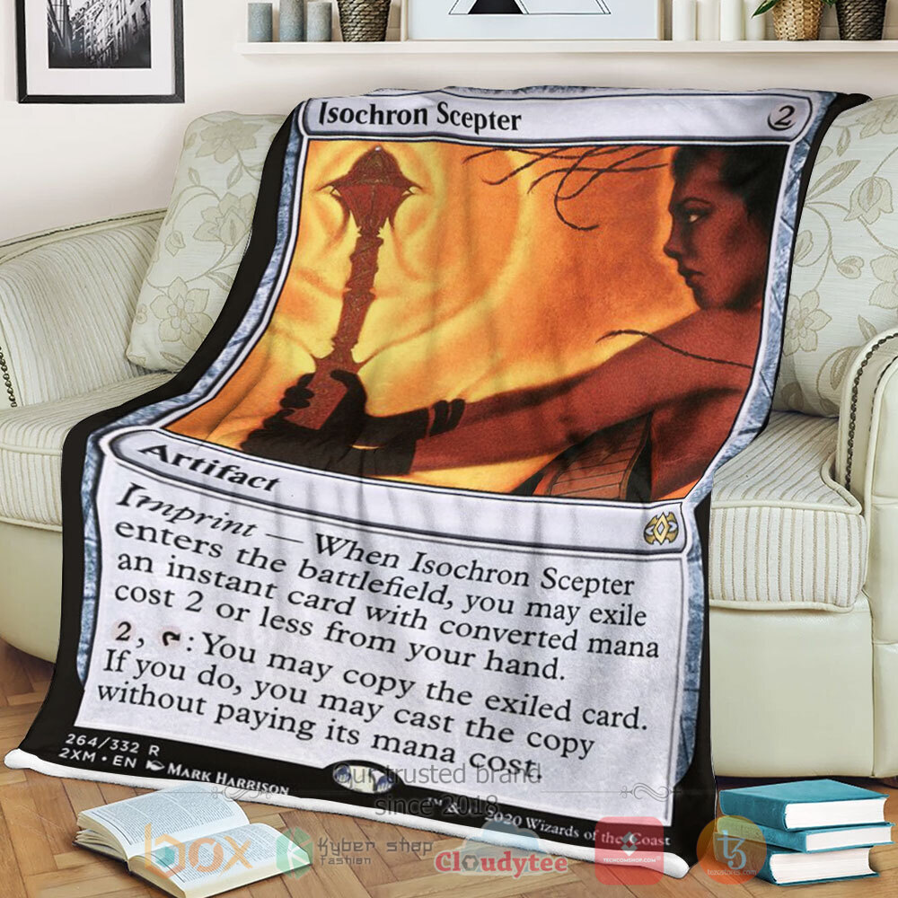 HOT Game Magic The Gathering 2Xm 264 Isochron Scepter Blanket