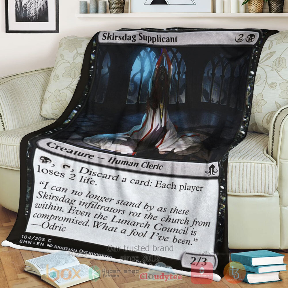 HOT Game Magic The Gathering Emn 104 Skirsdag Supplicant Blanket 2 HOT Game Magic The Gathering Emn 104 Skirsdag Supplicant Blanket