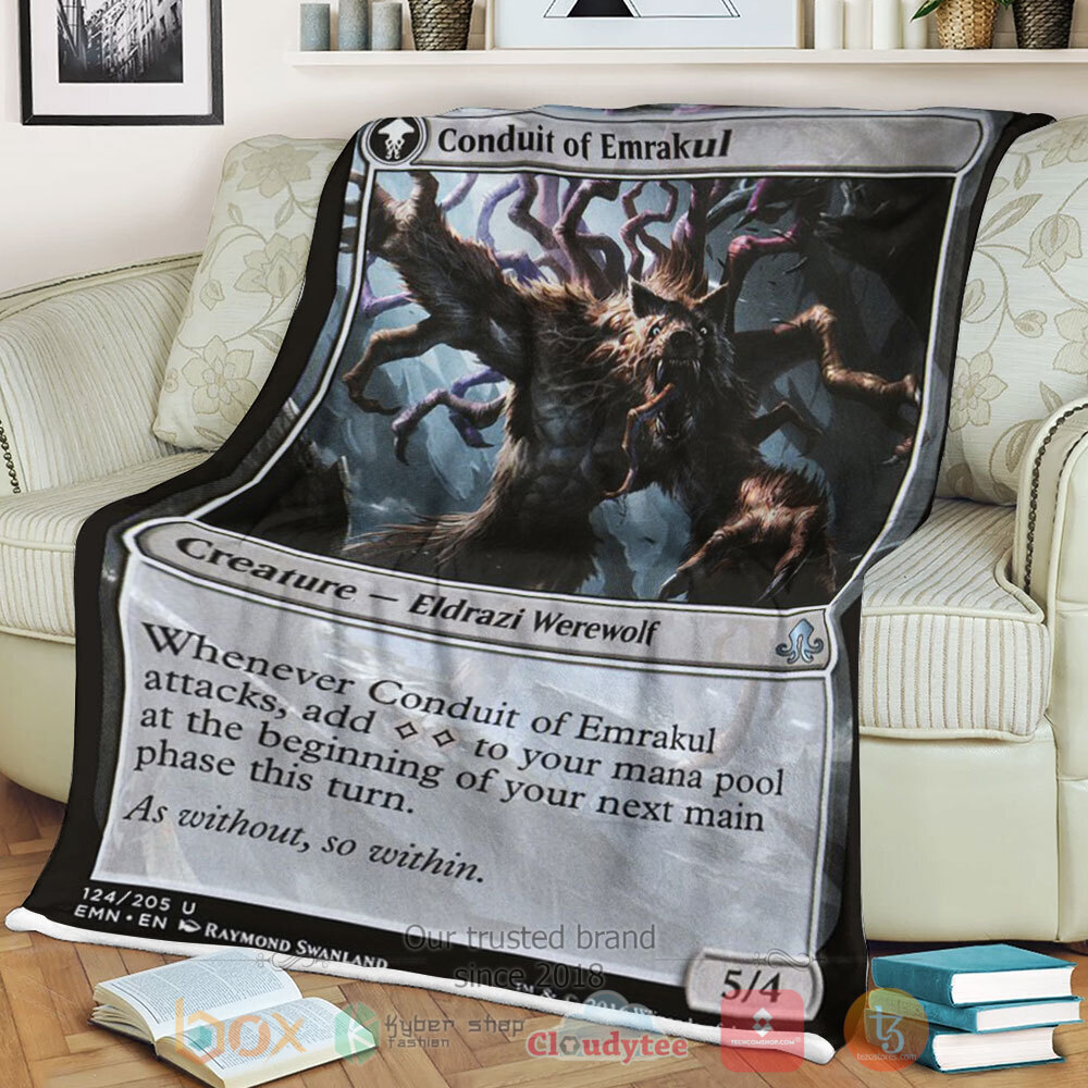 HOT Game Magic The Gathering Emn 124 Conduit Of Emrakul Blanket