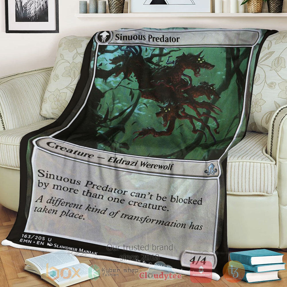 HOT Game Magic The Gathering Emn 163 Sinuous Predator Blanket 1 HOT Game Magic The Gathering Emn 163 Sinuous Predator Blanket