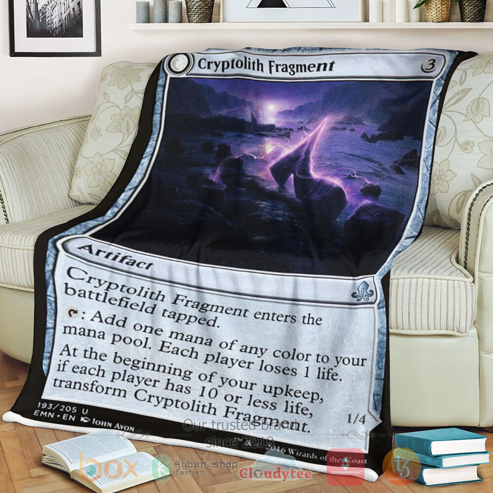 HOT Game Magic The Gathering Emn 193 Cryptolith Fragment Blanket