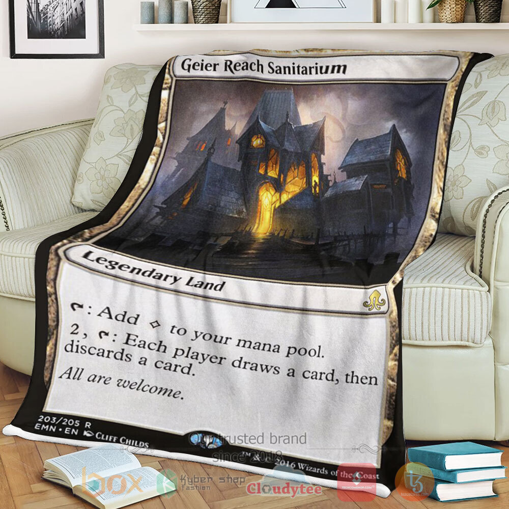 HOT Game Magic The Gathering Emn 203 Geier Reach Sanitarium Blanket